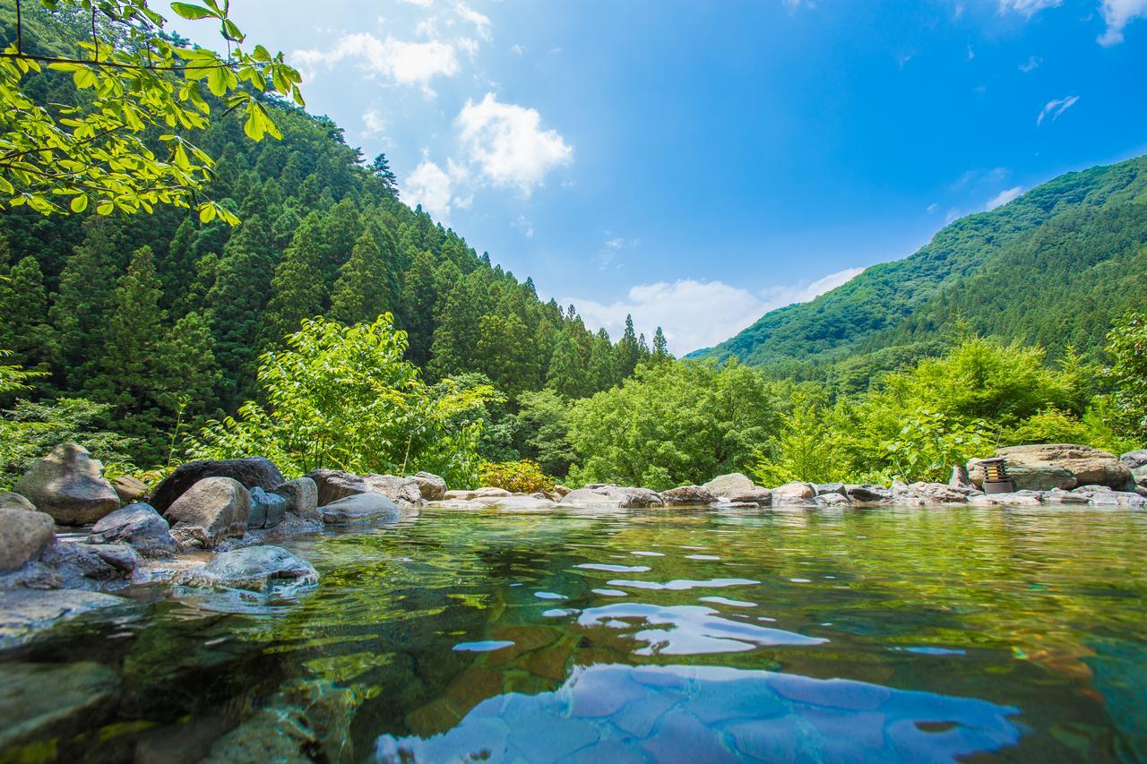 谷川温泉 檜の宿 水上山荘 みなかみ町 エクステリア 写真